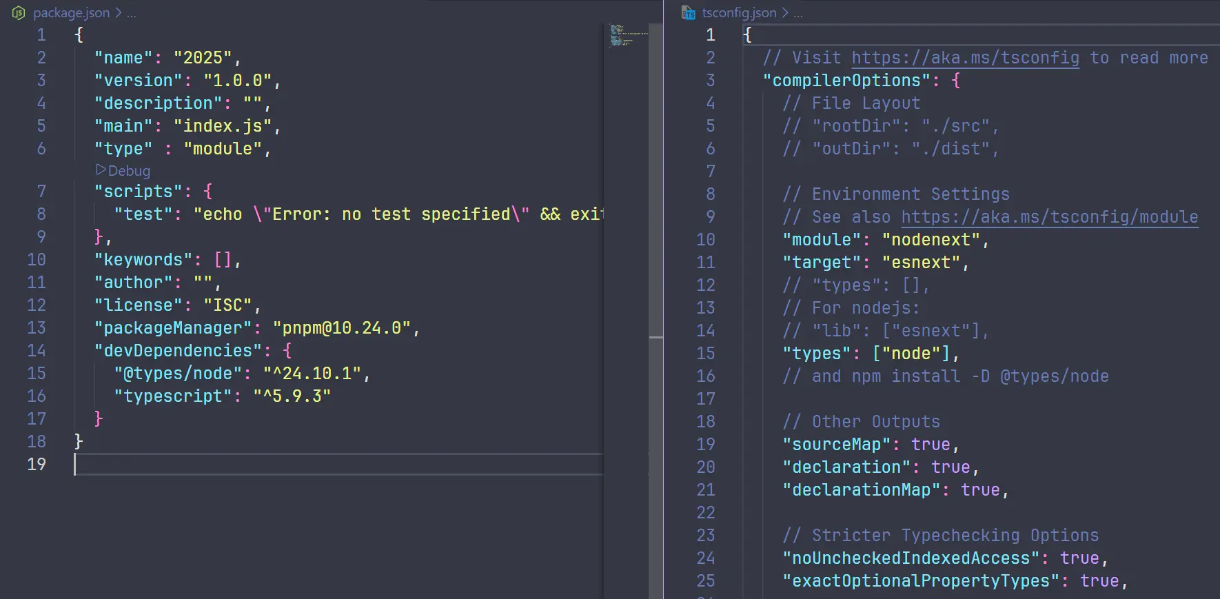 TypeScript Node.js Init